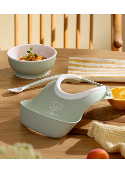 Baby Feeding Set 3 pc Powder Green