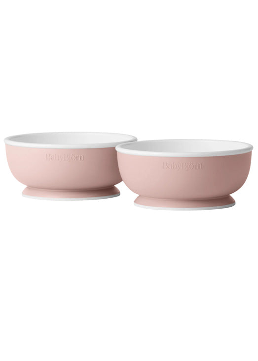 Baby Bowl 2pk Powder Pink