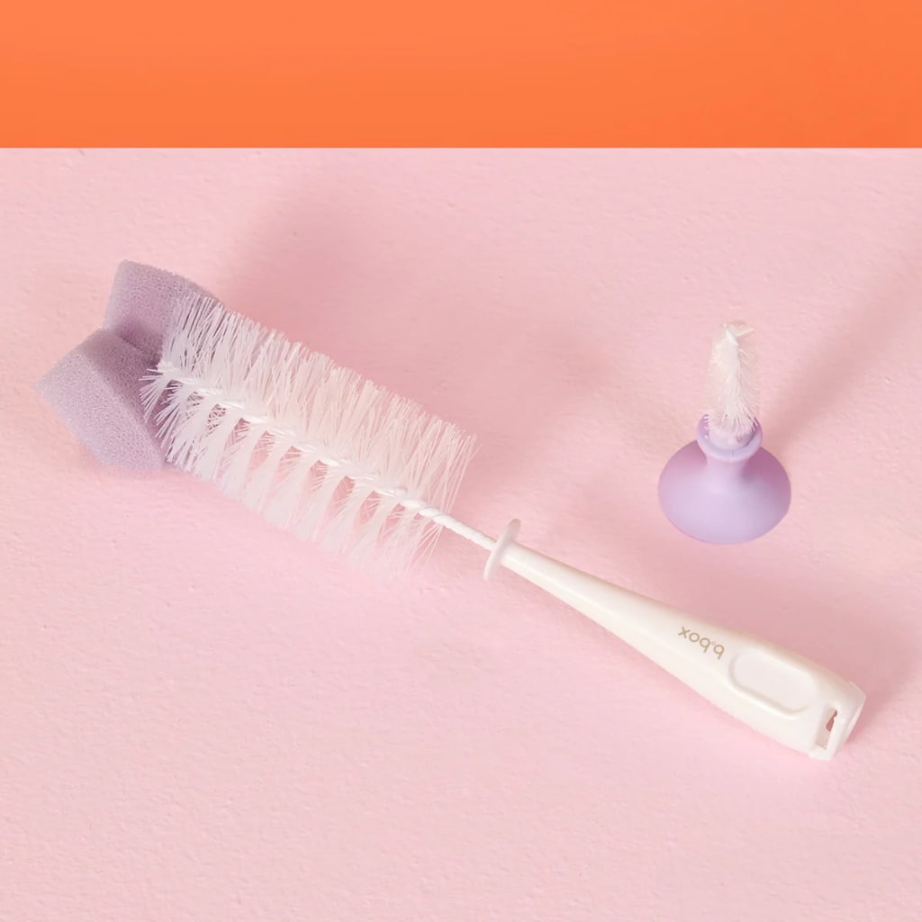 2in1 brush & teat cleaner peony – additional view 3