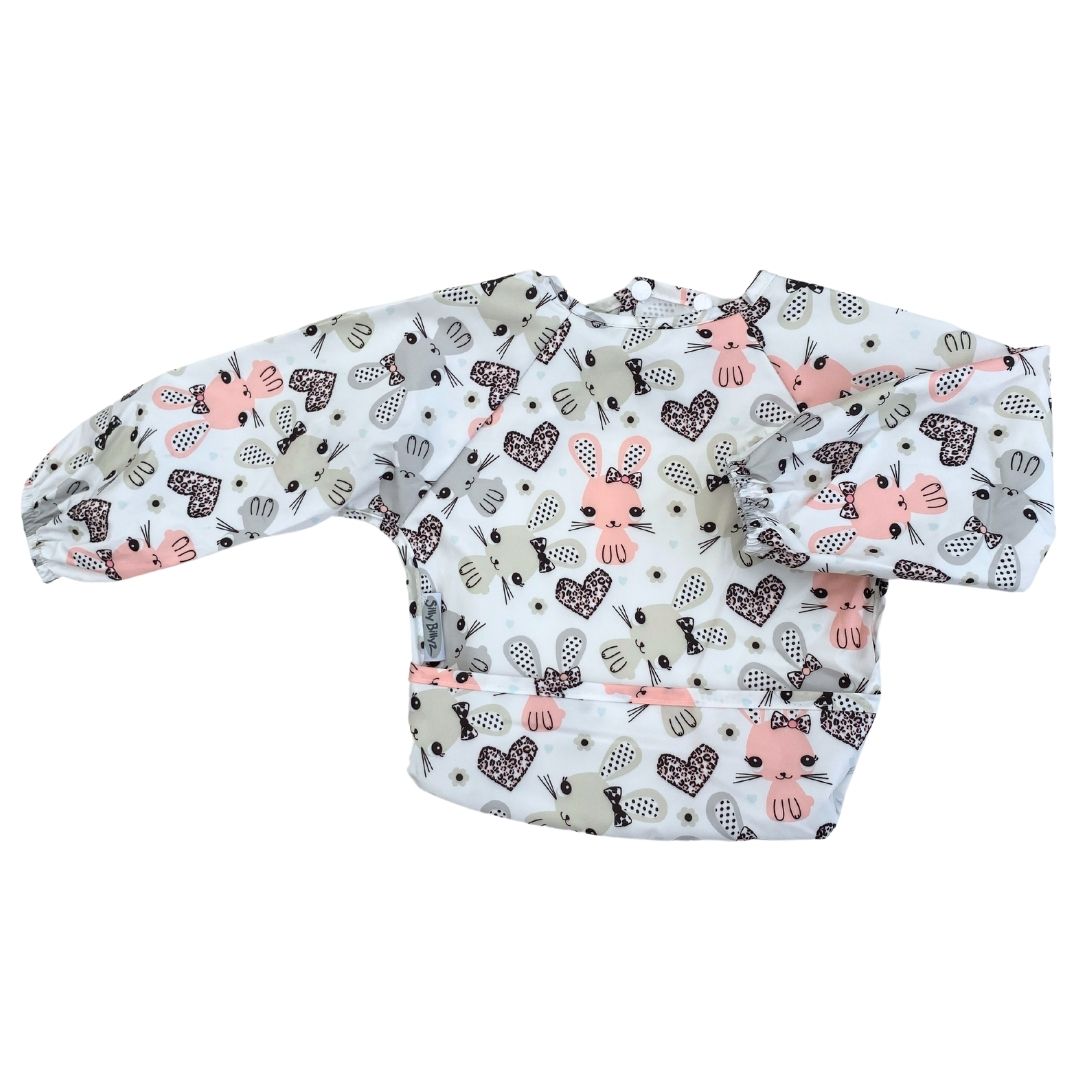 NYLON SMALL L/S BIB Bunny Love