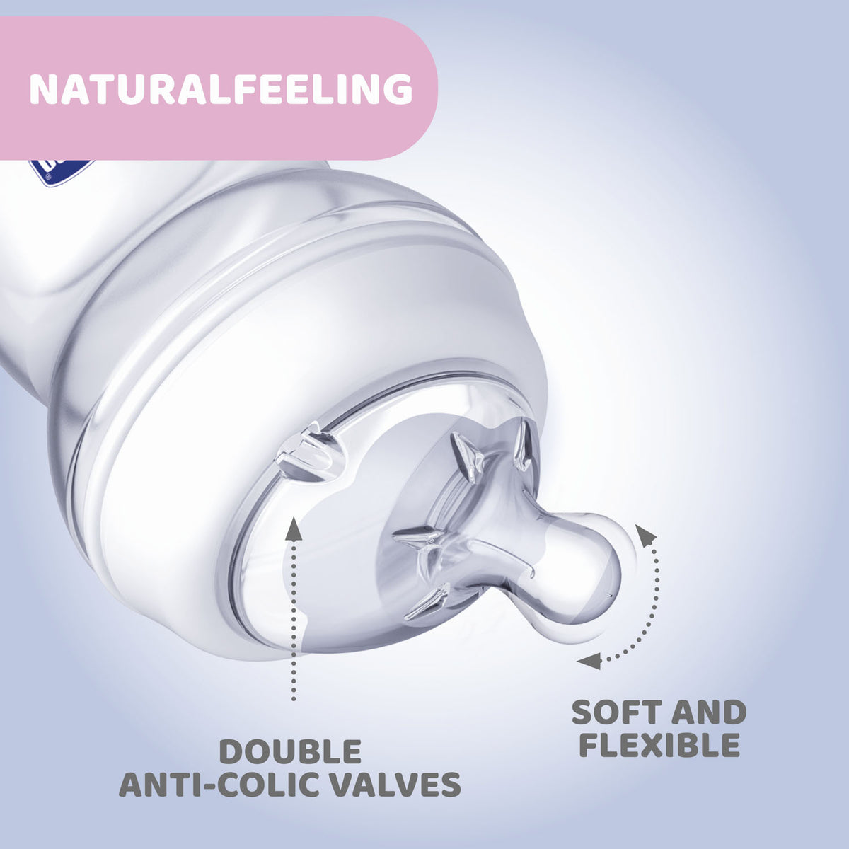 Bottle Glass: Nat Feeling 150ml SFlow – additional view 3