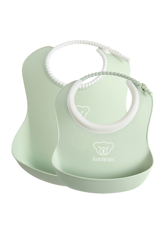 Bib Set 2pk Powder Green