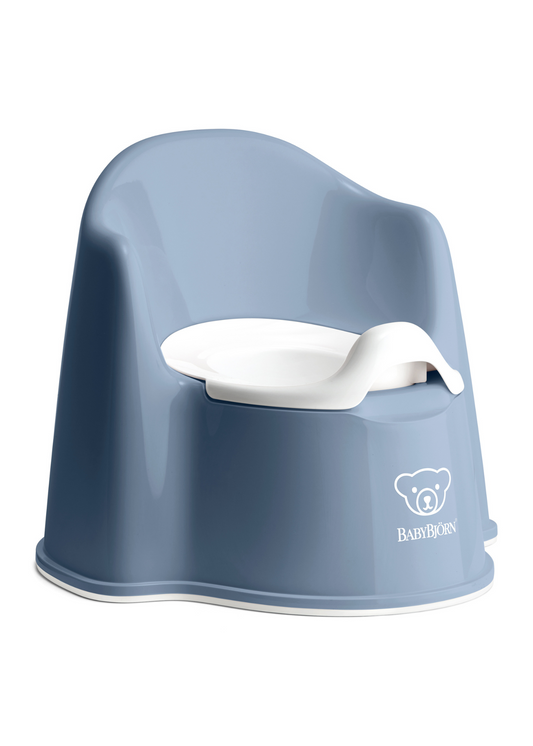 Potty Chair Deep Blue/White
