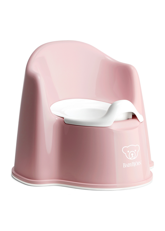 Potty Chair Powder Pink/White