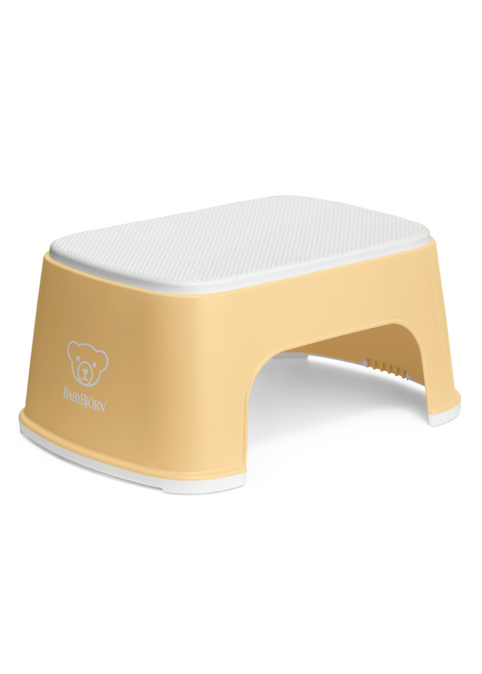 Step Stool Powder Yellow/White