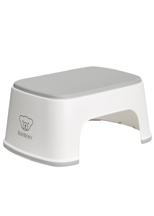 Step Stool White/Grey