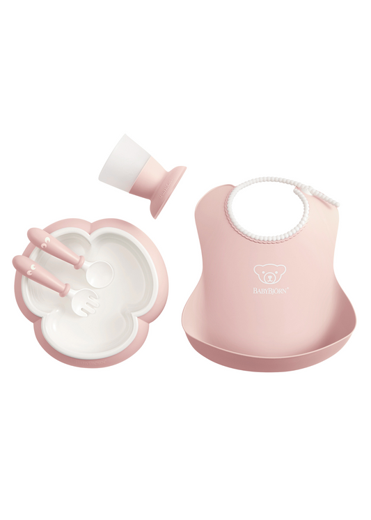 Baby Dinner Set Powder Pink
