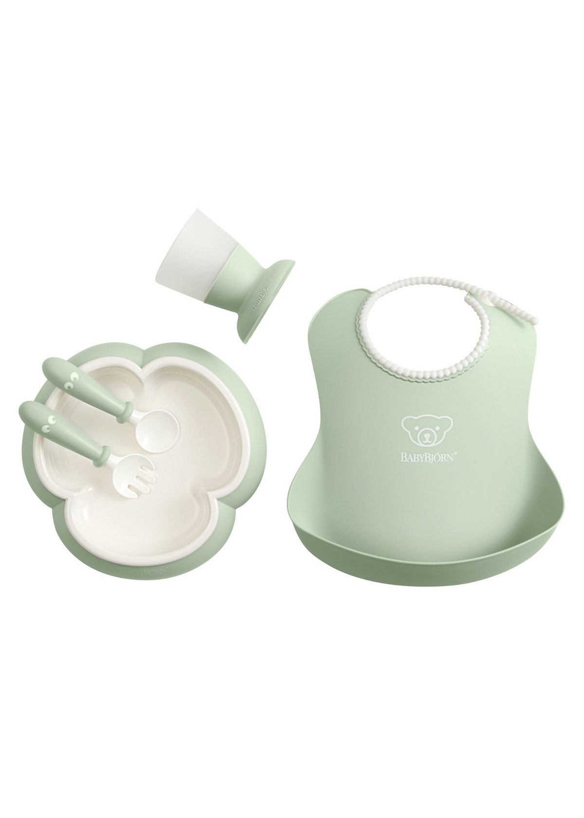 Baby Dinner Set Powder Green