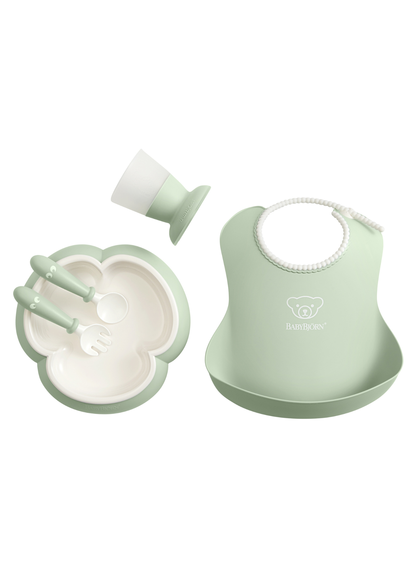 Baby Dinner Set Powder Green