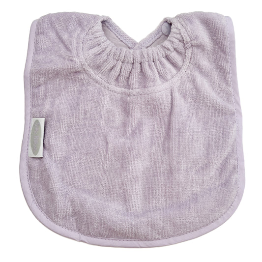 TOWEL PLAIN LARGE BIB LAVENDER