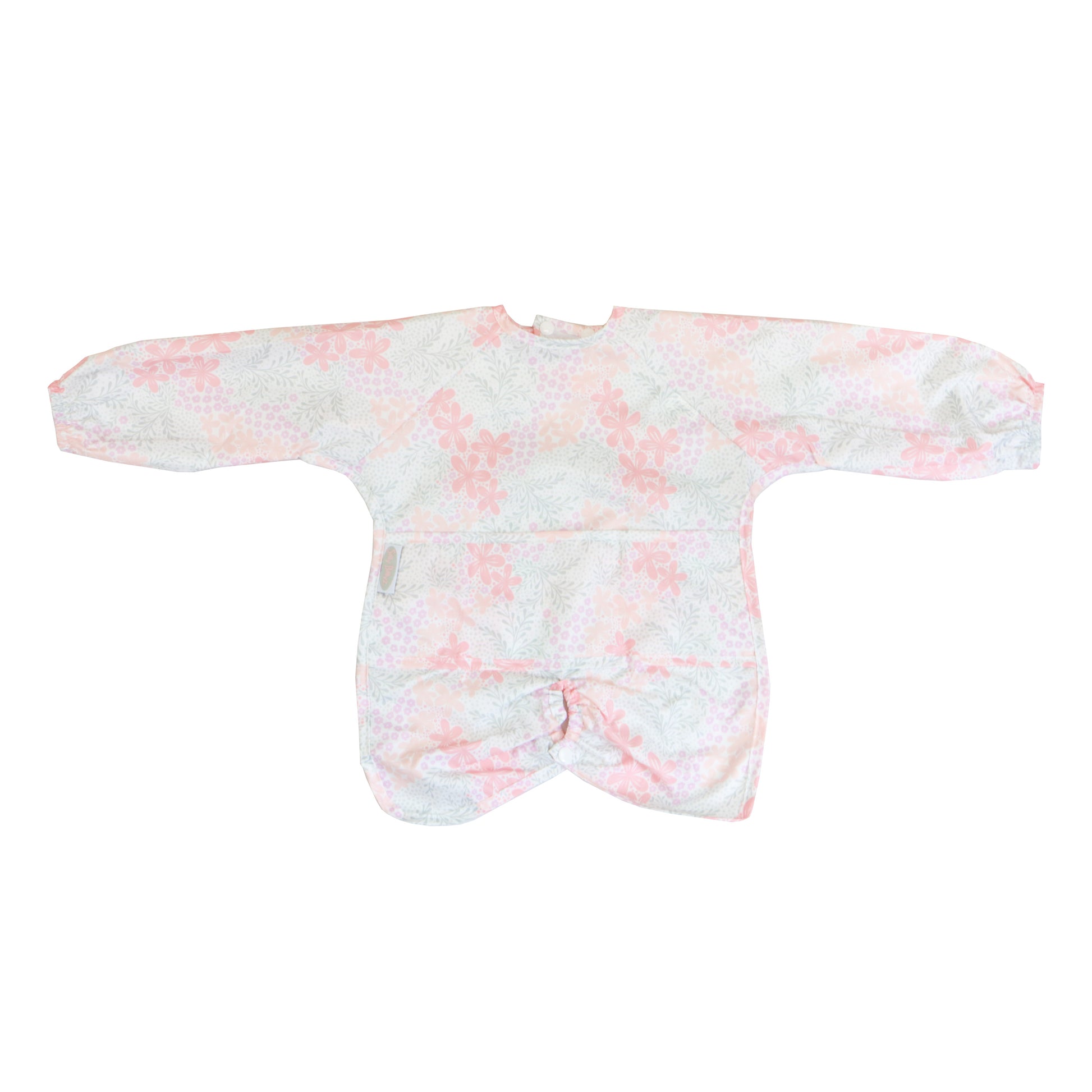 NYLON HIGHCHAIR HUGR L/S BIB BLOOM