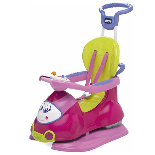Quattro 4 in 1 Pink Ride On