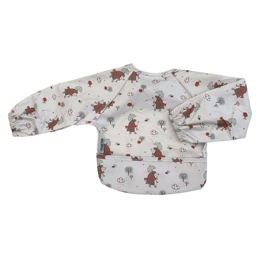 NYLON SMALL L/S BIB Mr Hedgehog