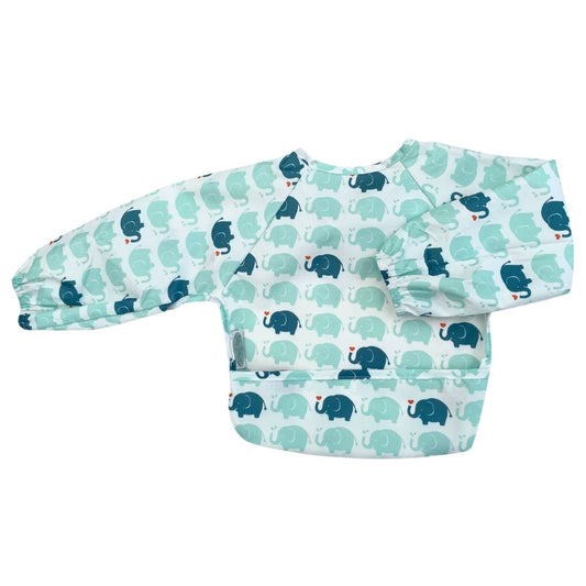 NYLON SMALL L/S BIB Elephant Love