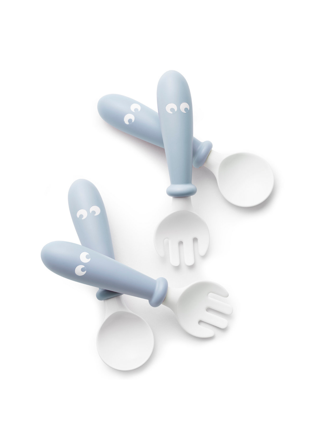 Spoon & Fork 4pk Blue