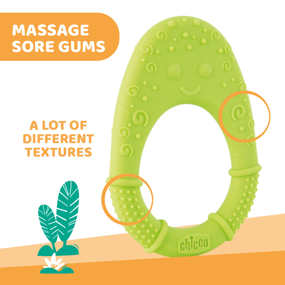 Teether: All Soft 2M+ Lime Avocado – additional view 5