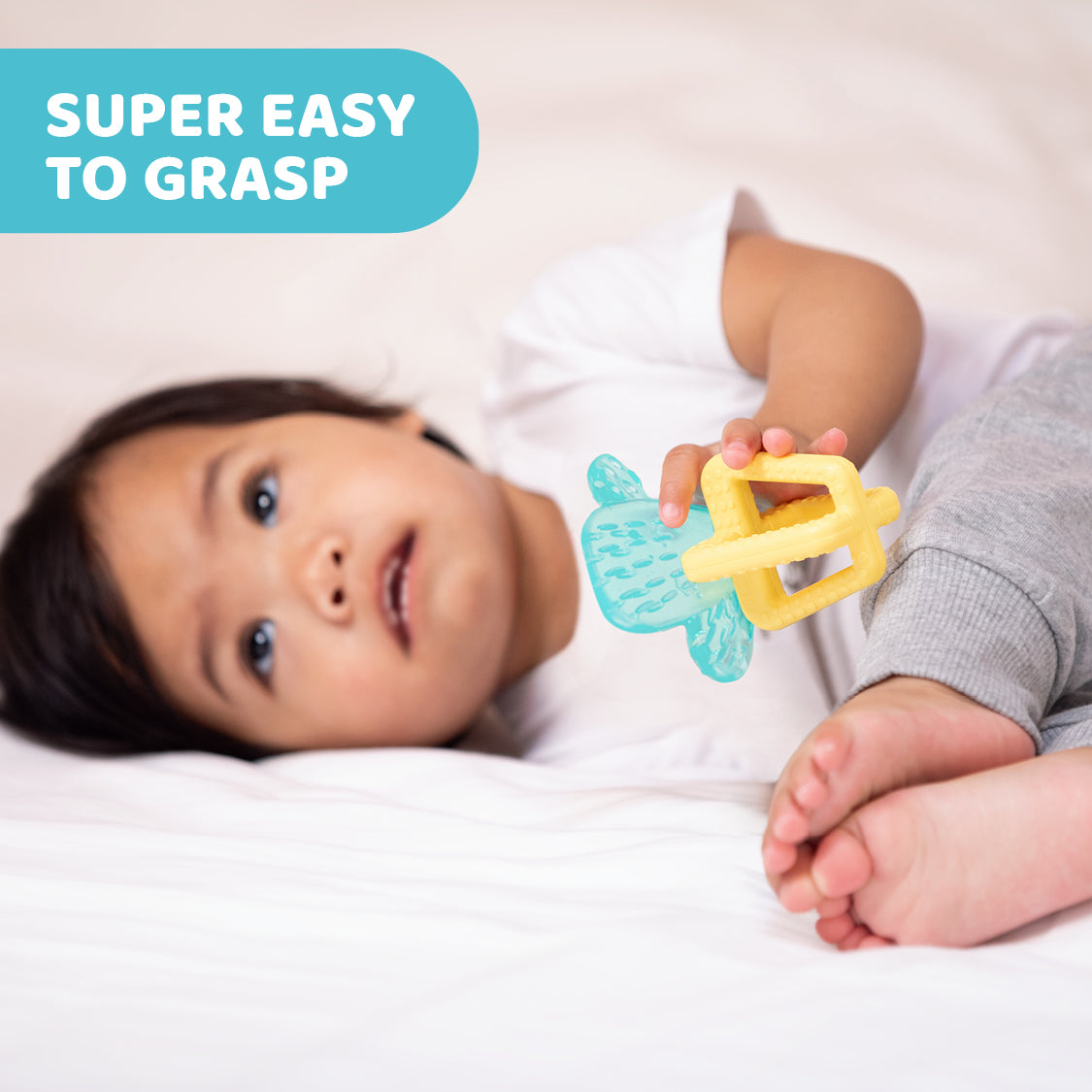 Teether: Refreshing Neutral 4M+ Cactus – additional view 2