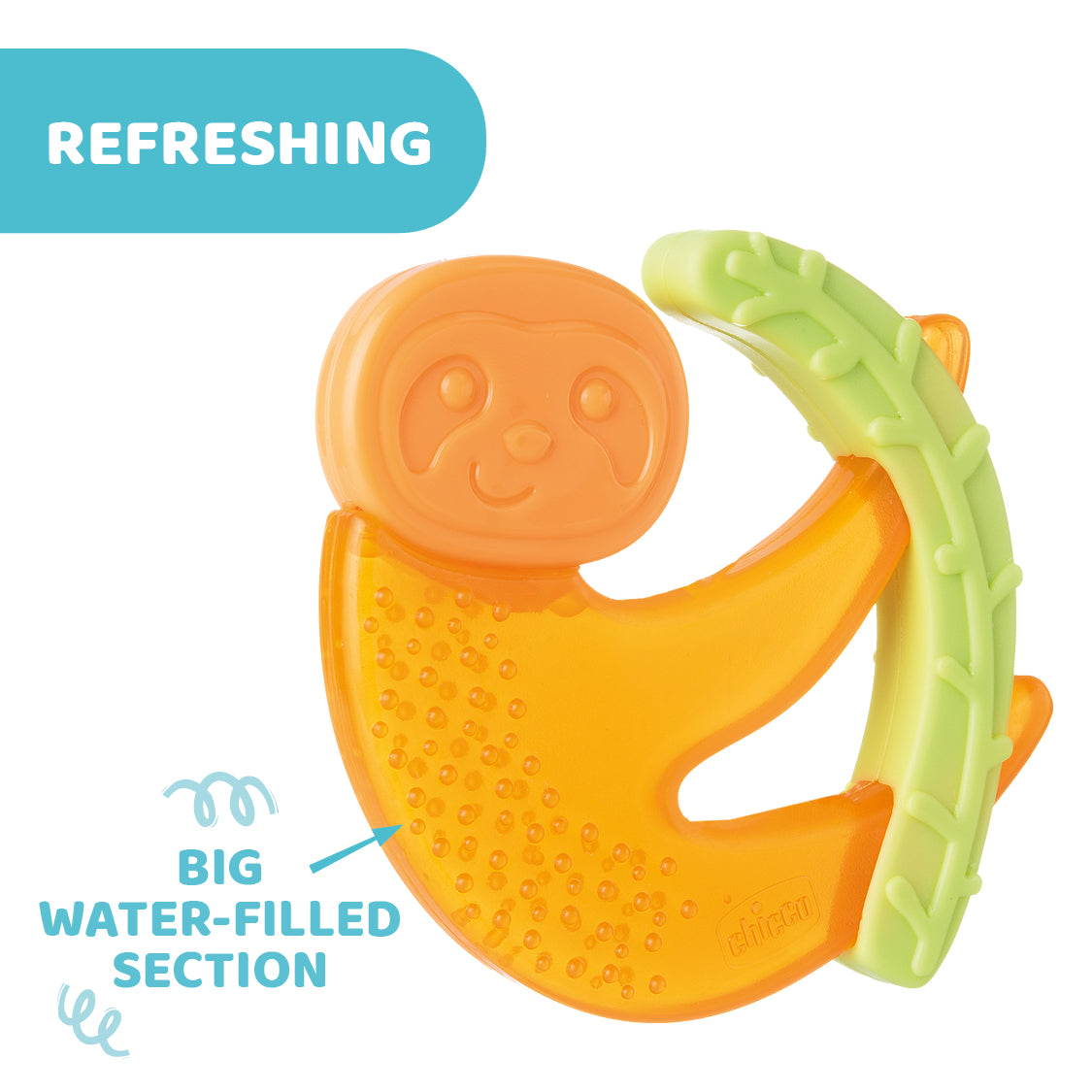 Teether: Fresh Mix 4M+ Sloth and Monkey – additional view 4