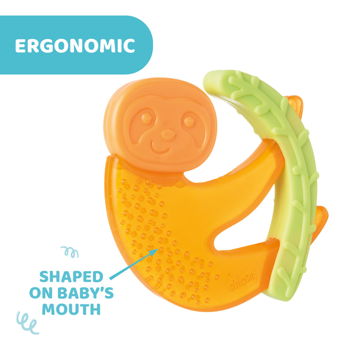 Teether: Fresh Mix 4M+ Sloth and Monkey – additional view 6