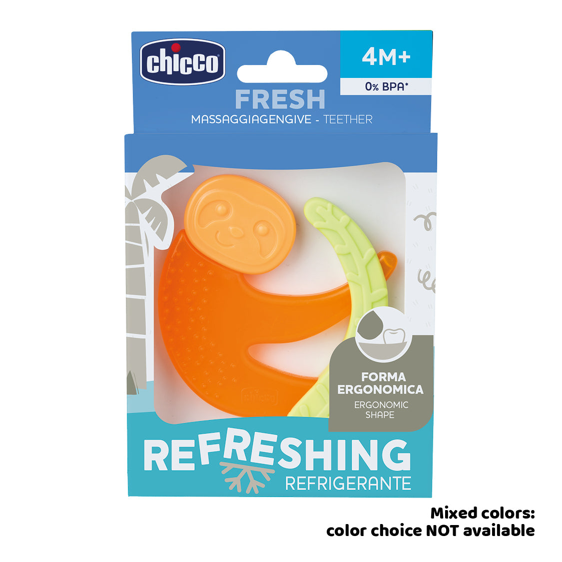 Teether: Fresh Mix 4M+ Sloth and Monkey – additional view 8