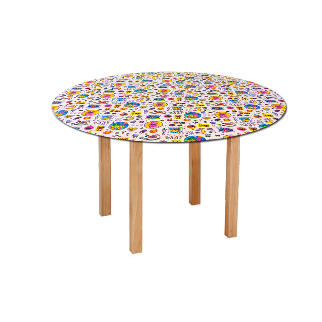 Tablecloth 120cm Round Baby