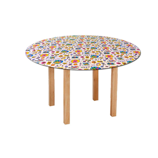 Tablecloth 120cm Round Baby