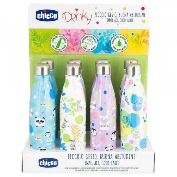 Bottle: Drinky Thermal 500ml Display 8pc