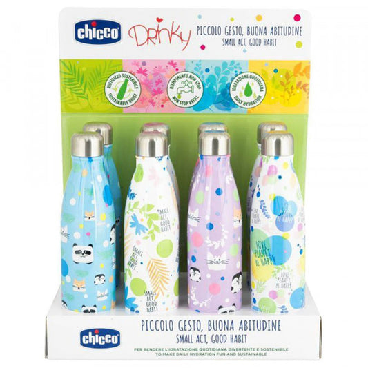 Bottle: Drinky Thermal 500ml Display 8pc