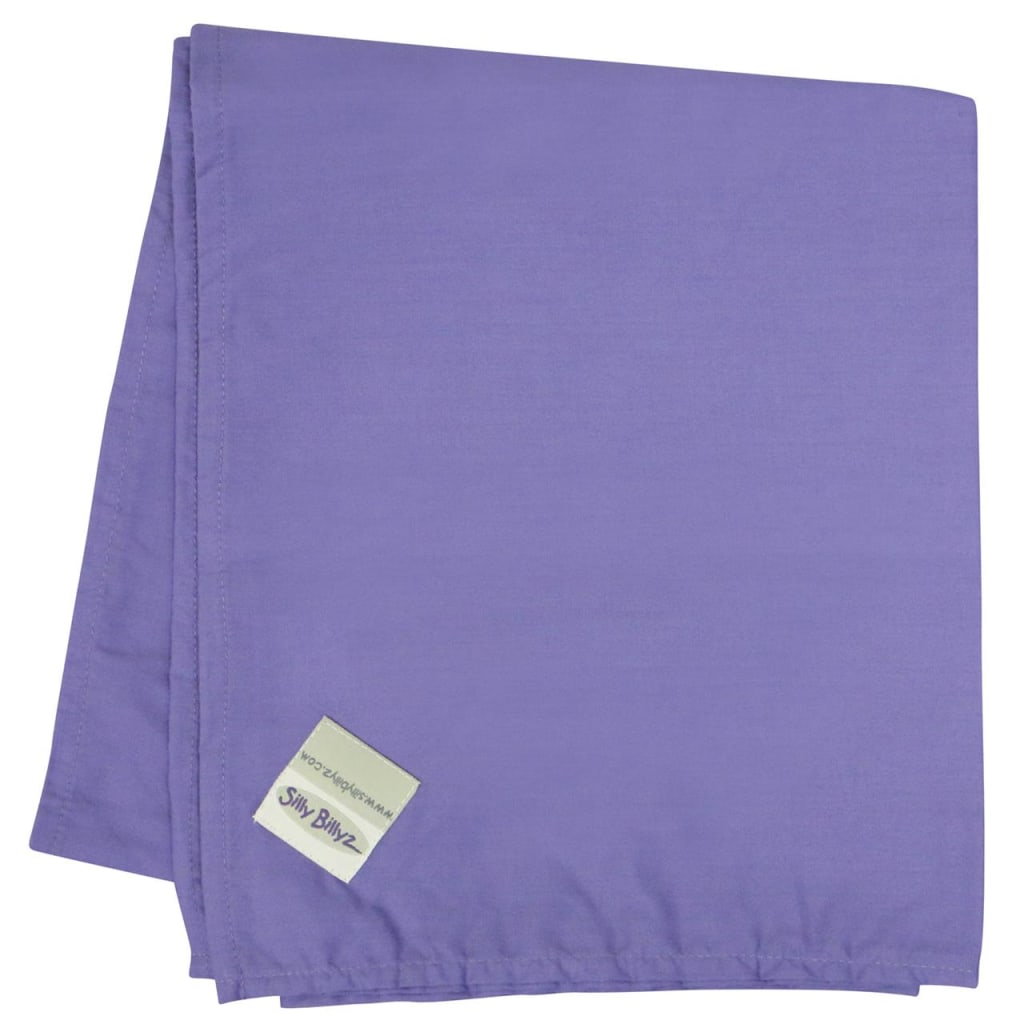 COT SHEET FLAT LILAC POLYCOTTON