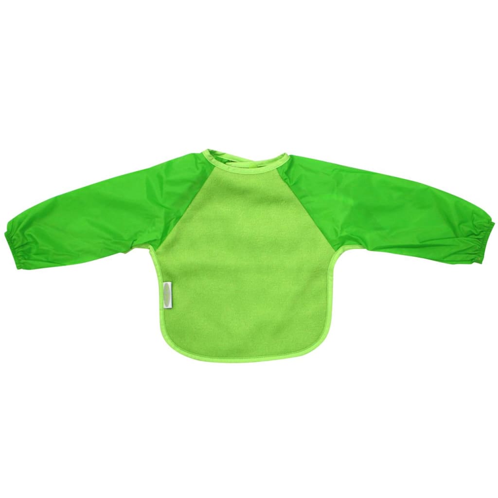 FLEECE SMALL L/S BIB LIME