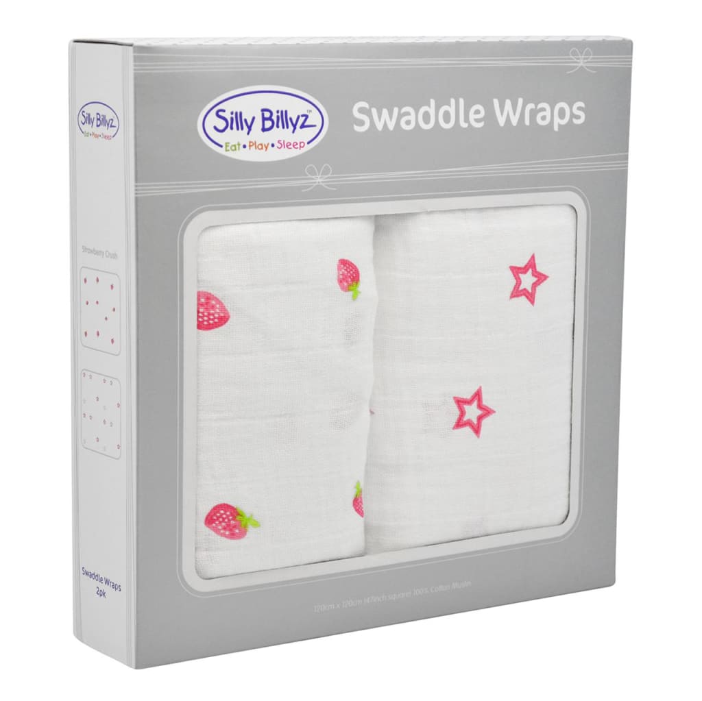 MUSLIN SWADDLE WRAP 2PK STRAW/BY CRUSH – additional view 3