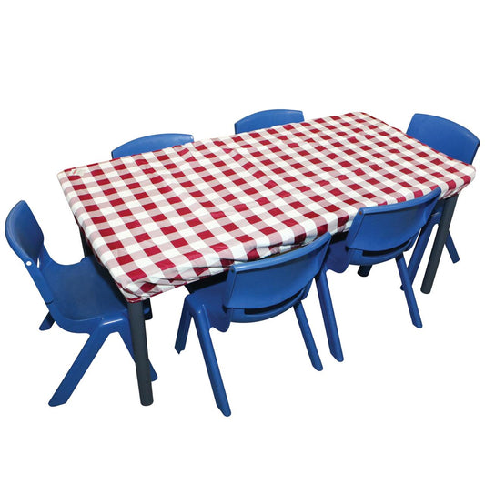 T/CLOTH 120cmX60cm GINGHAM RED