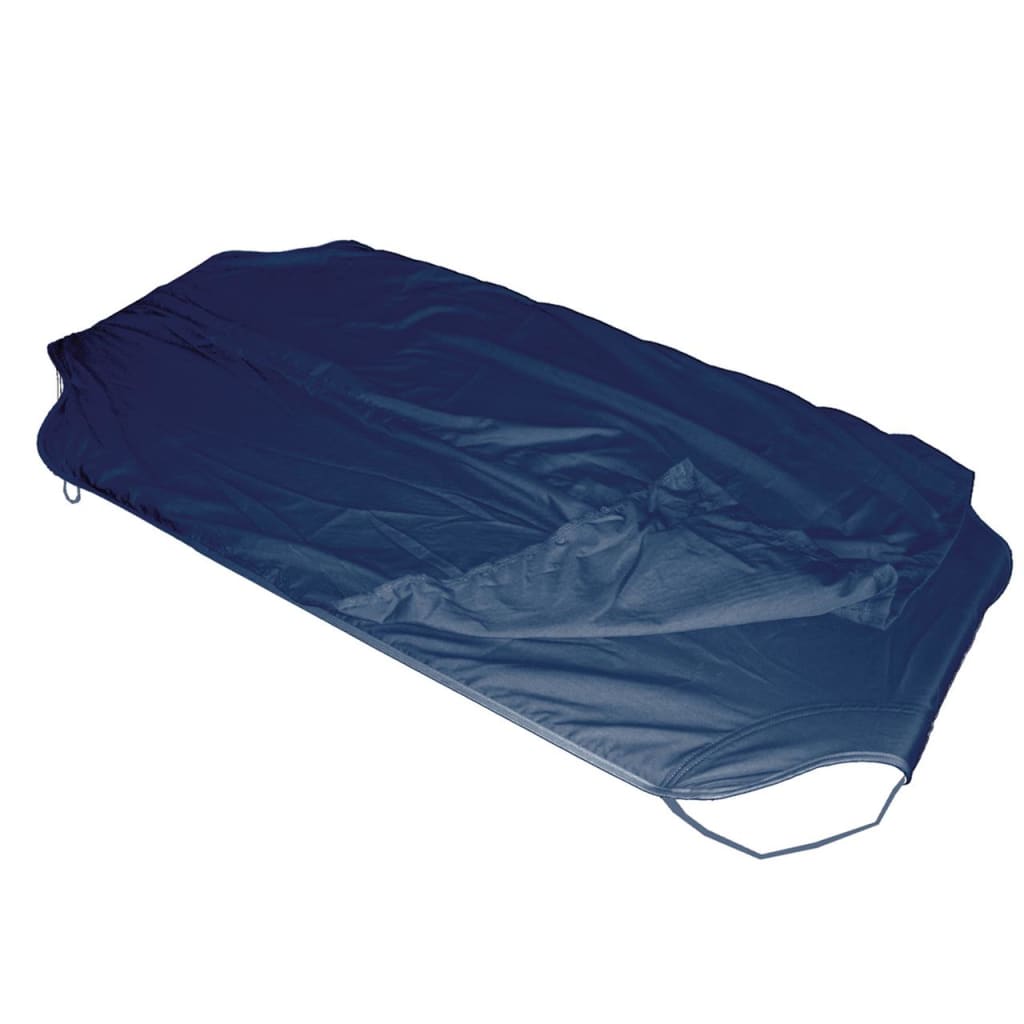 STACKER BED 1PCE COMBO NAVY POLYCOTTON