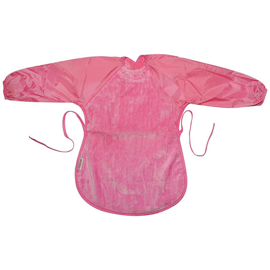 TOWEL MESSY EATER BIB CERISE