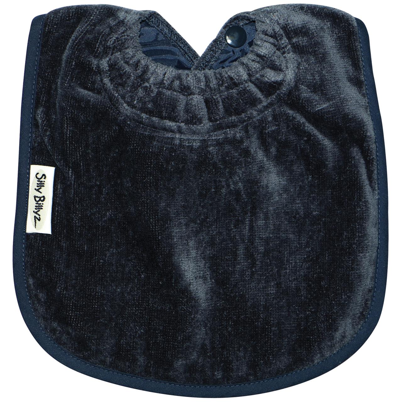TOWEL PLAIN LARGE BIB NAVY