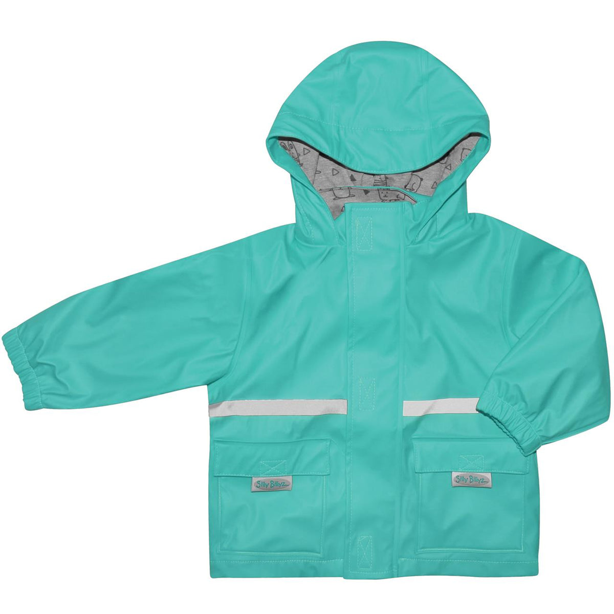 WATERPROOF JACKET AQUA LARGE