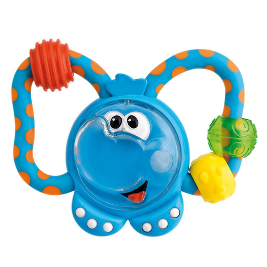 Elephant Fun Plastic Teething Rattle