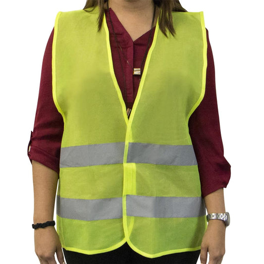 HI VIS SAFETY VEST ADULT - Yellow