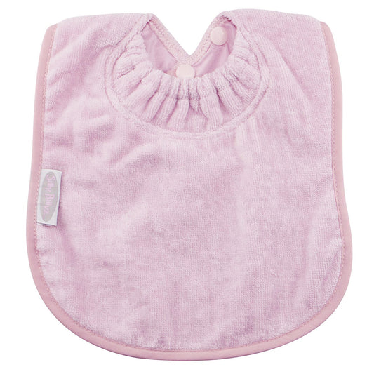 TOWEL PLAIN LARGE BIB ANTIQUE PINK