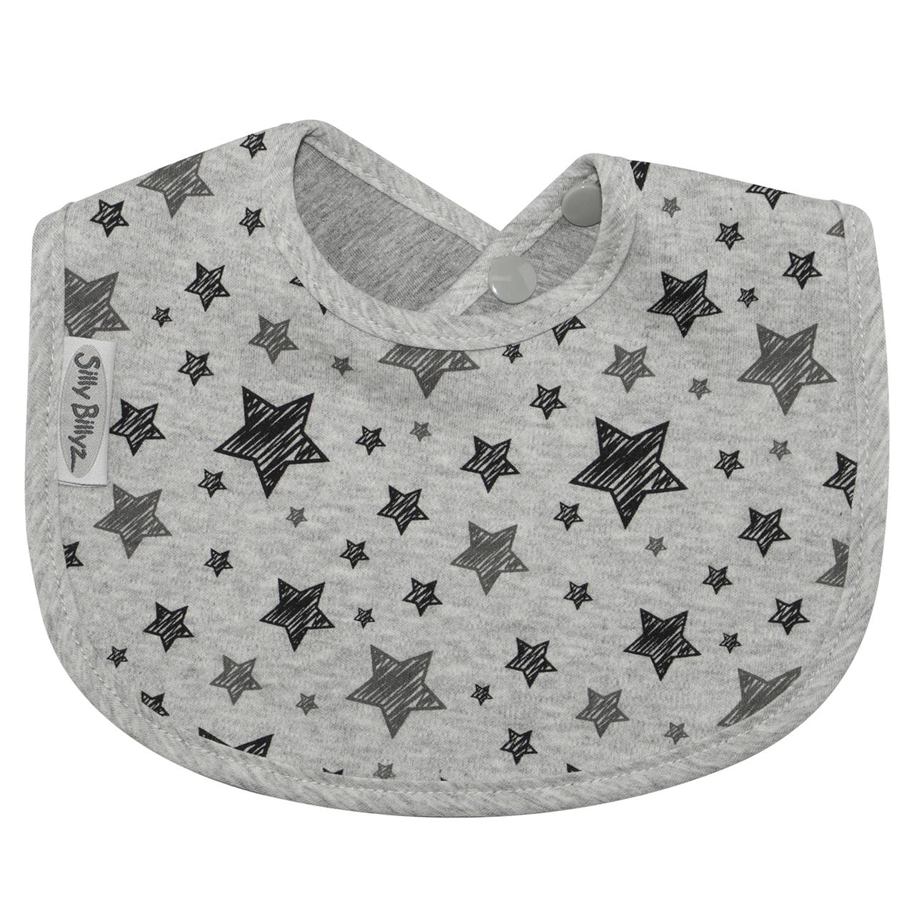 JERSEY BIBLET GREY STARS