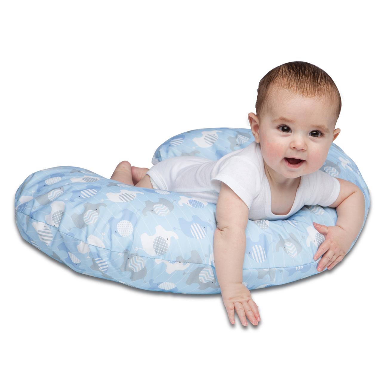 Boppy Slipcover Only Blue Elephants – additional view 6