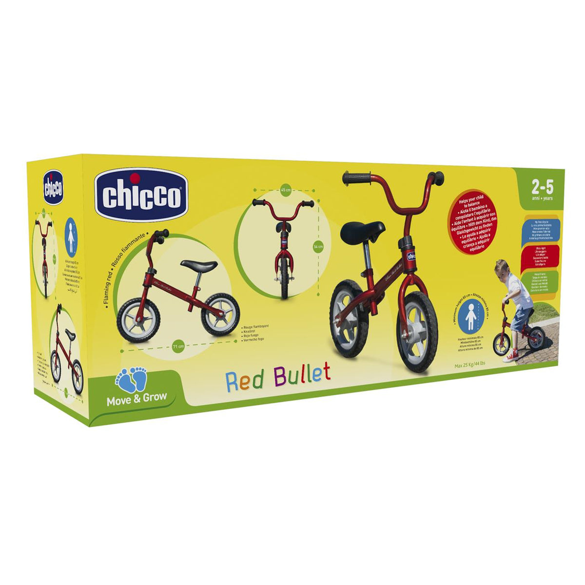 Ride On Red Bullet Balance Bike