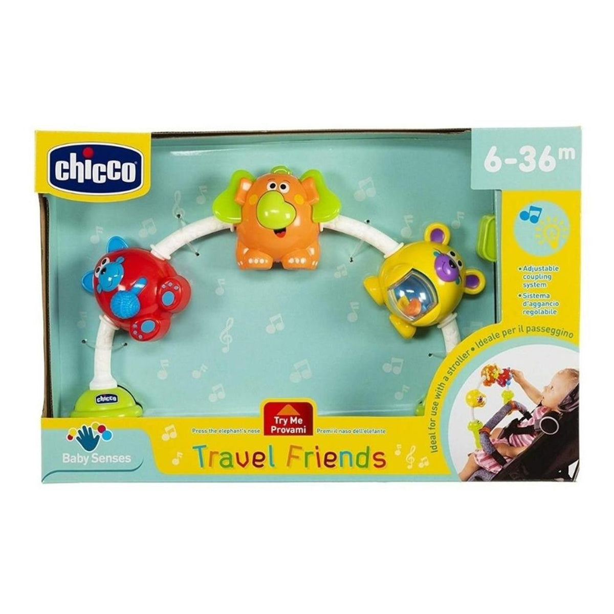 Travel Friends Stroller Toy