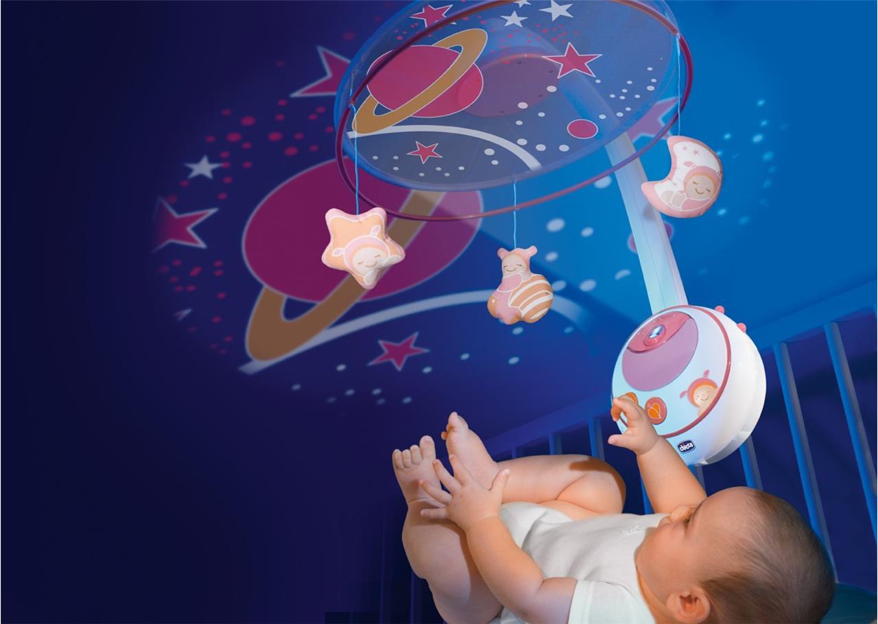 Magic Stars Cot Mobile Pink – additional view 2