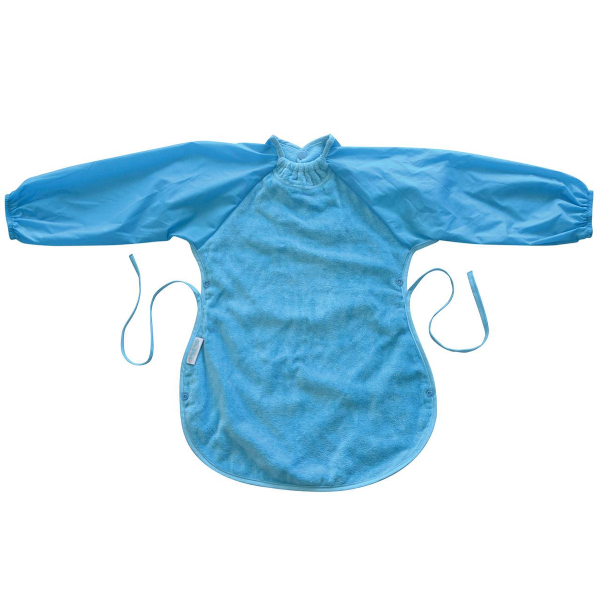 TOWEL MESSY EATER BIB AQUA