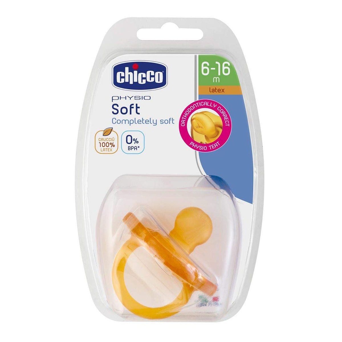 Soother: Latex Physio Soft 6-16m 1pk – additional view 2