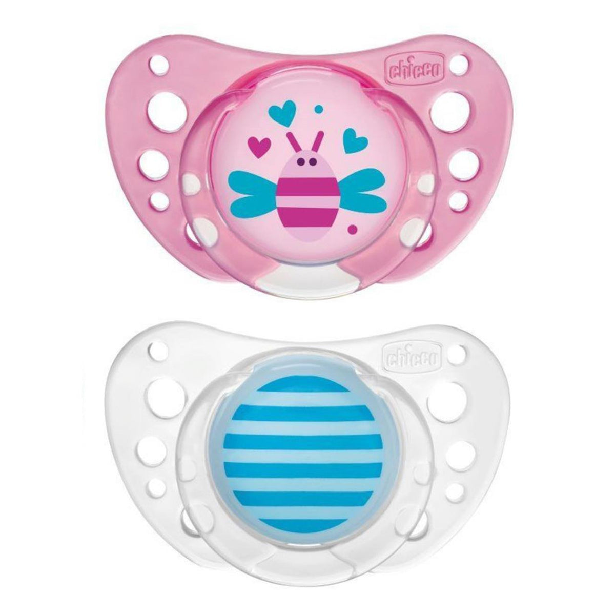 Soother: Latex PhysioAir 16-36m 2pk-Girl