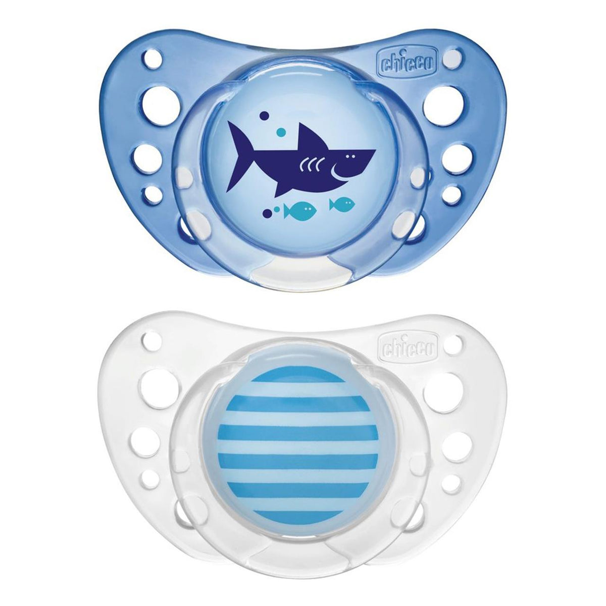 Soother: Latex Physio Air 16-36m 2pk-Boy