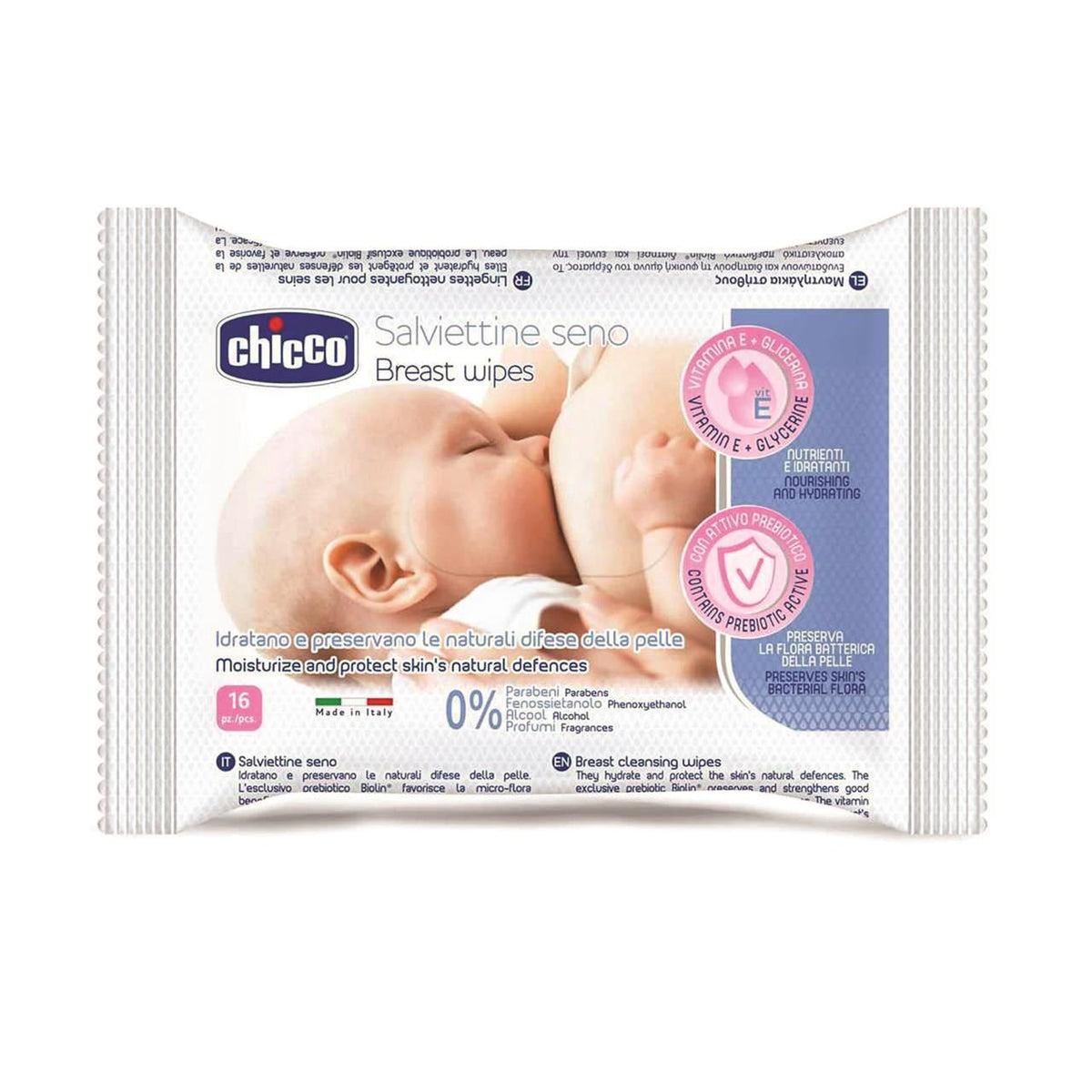 Cleansing Breast Wipes - 16pcs