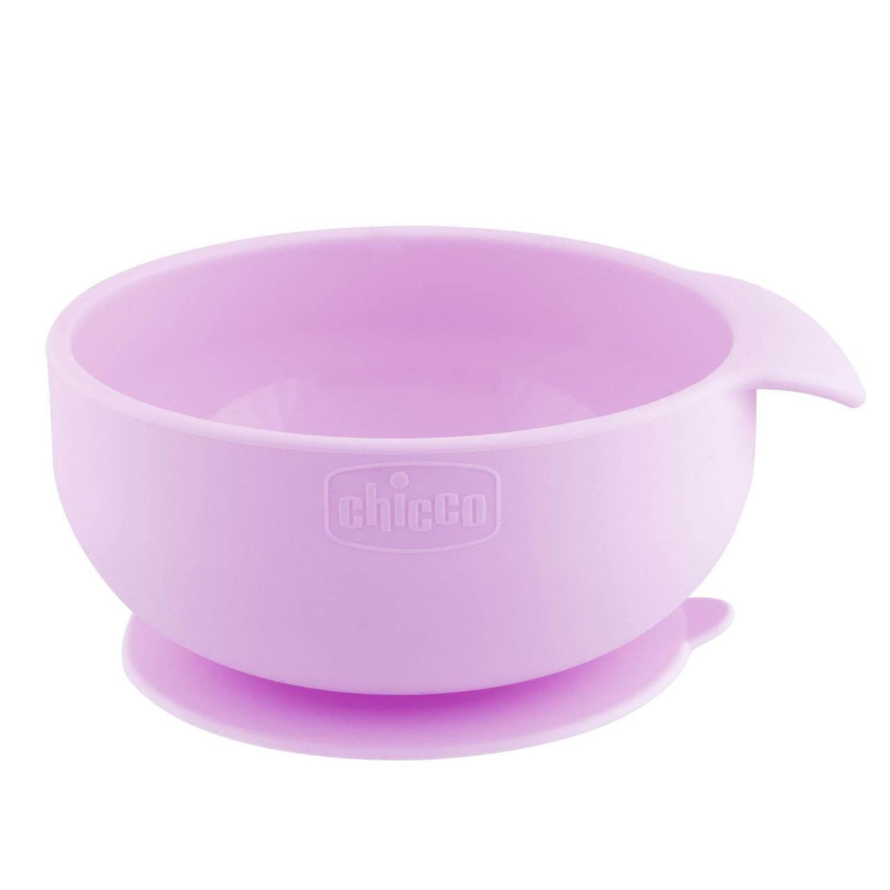Silicone Suction Bowl Pink 6M+